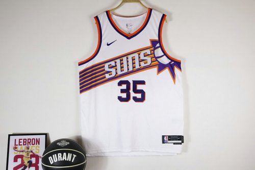 35 Durant Suns 2023-24 Association Jersey white Player version